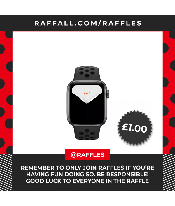 Enter Raffle to Win £1 Lucky Raffle Apple Watch! hosted by Connor