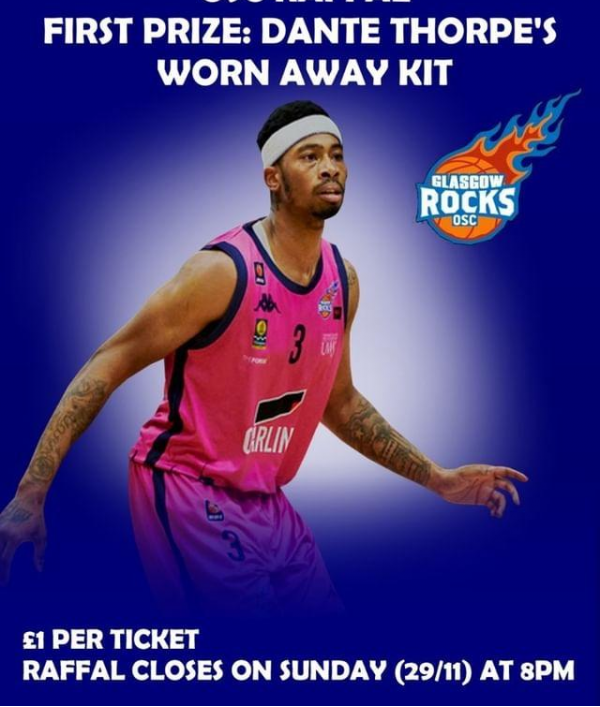 Supporters Club Raffle Enter Raffle to Win Home Gameday Double Raffle! hosted by Glasgow Rocks ...