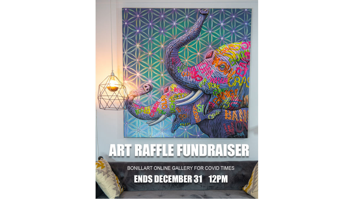 Enter Raffle to Win Gagnez une œuvre d’art à la tombola/Art Raffle Fundraiser hosted by Bonillart