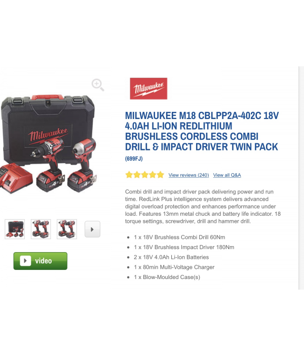 Enter Raffle to Win Milwaukee m18 tools hosted by Ben Taylor