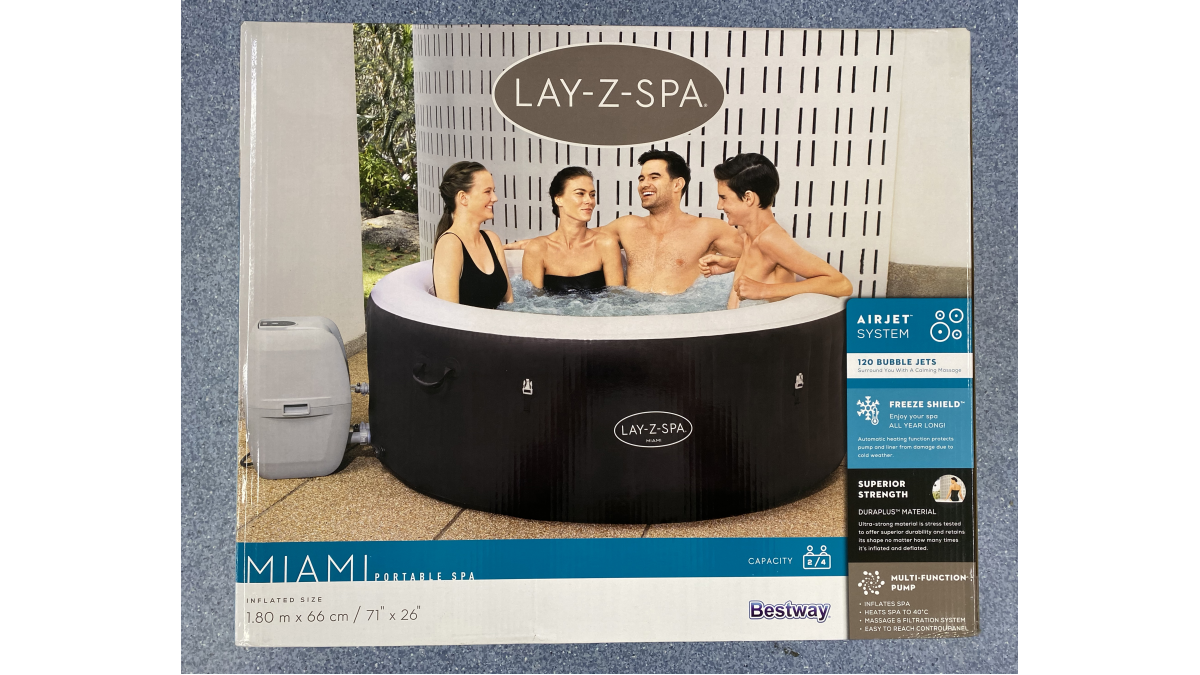 Enter Raffle to Win New Lay Z Spa Miami 2021 Version 4 Person ...