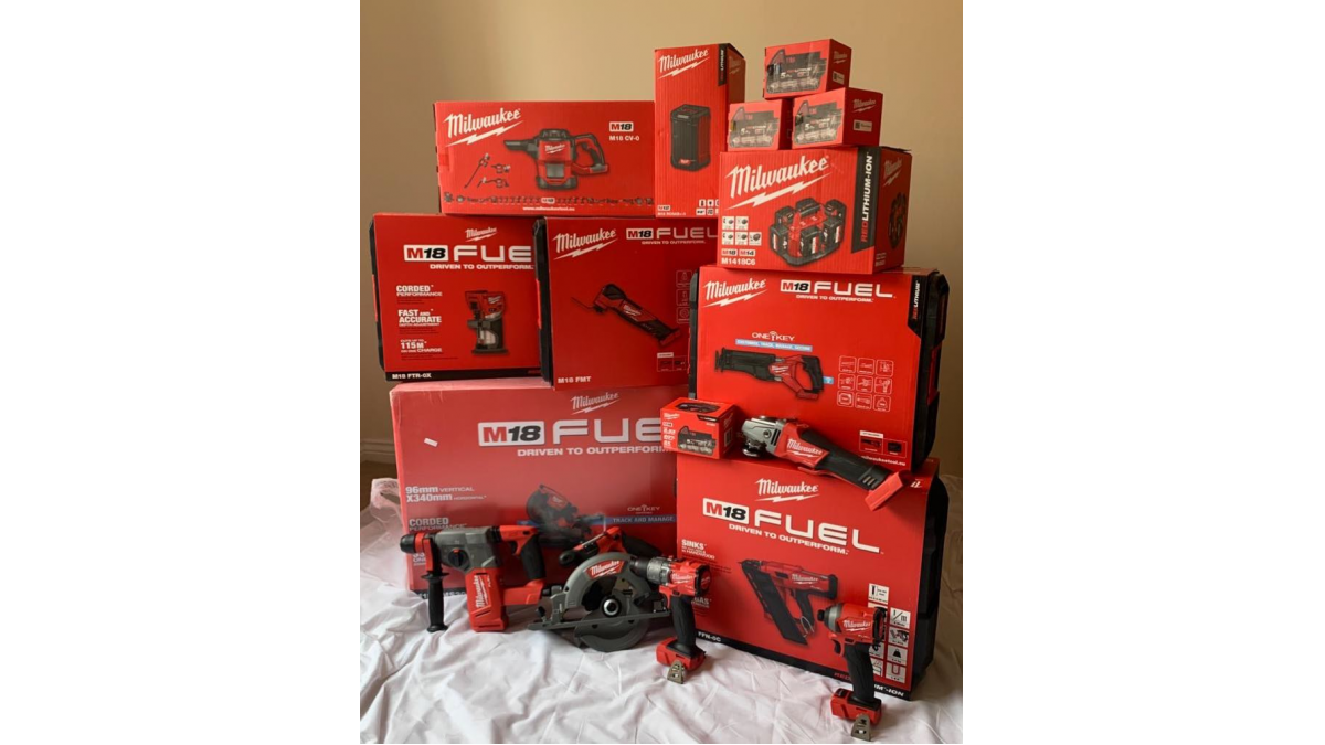 Enter Raffle to Win Milwaukee Bundle hosted by Power Tool Mad