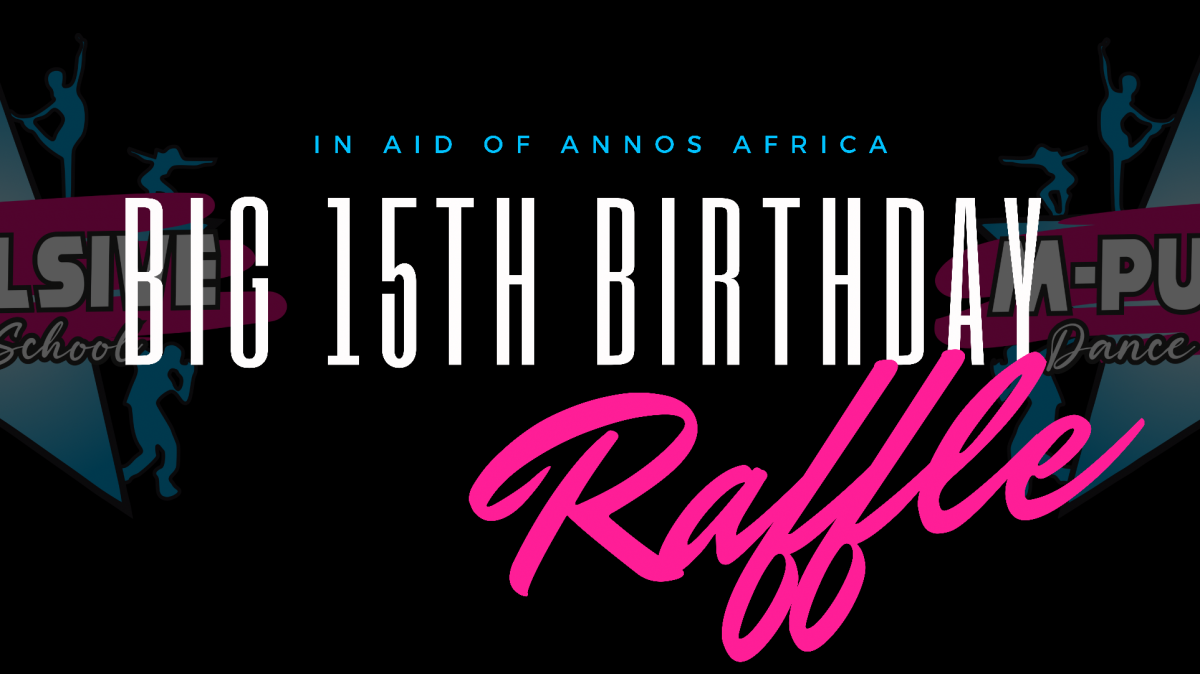 Enter Raffle to Win Big 15th Birthday Raffle hosted by Michelle Douglas
