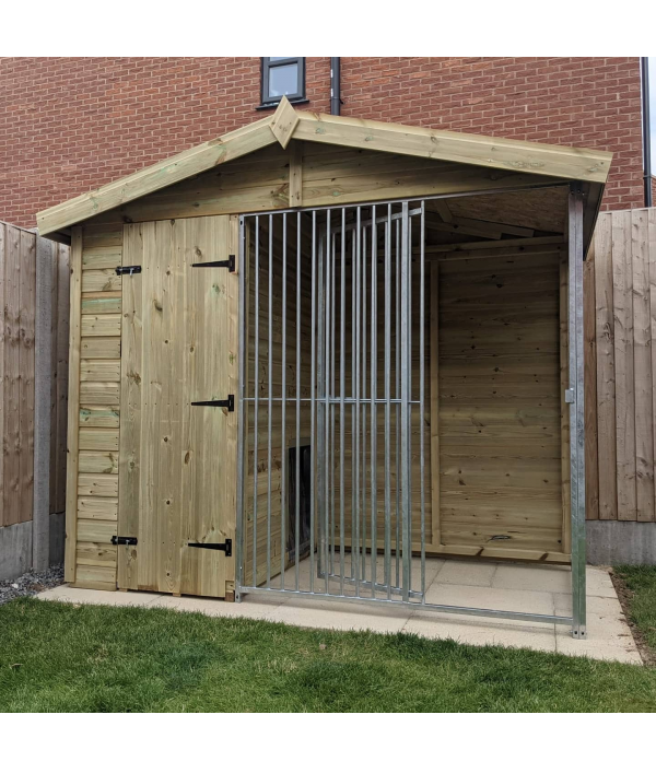 Enter Raffle to Win Dog Kennel and Run with b hosted by Benchmark Kennels